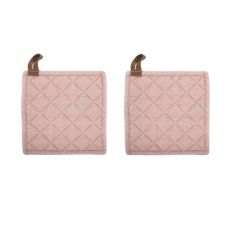 Tiseco Pannenlap Set/2 Pink