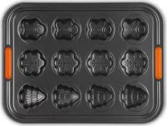 LE CREUSET - Patiliss -  Bakvorm 12 muffins Kerst