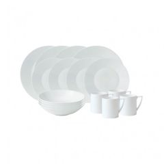 WEDGWOOD - Jasper Conran White - Startset 4 persoons 16-dlg