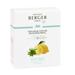 LAMPE BERGER - Autoparfum - Navulling Zest of Verbena 2 stuks