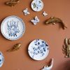 HEINEN - Wanddecoratie Vis goud klein