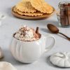 LE CREUSET - Halloween - Mok Pompoen met deksel 0,40l Wit