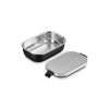 LE CREUSET - On The Go - Lunchbox Mat Zwart 21x15cm 0,90l