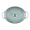 LE CREUSET - Signature - Braadpan ovaal 31cm 6,30l Sea Salt