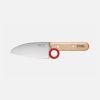 OPINEL - Le Petit Chef - Kindermes met vingerbeschermer 3-dlg Rood