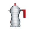 ALESSI Pulcina Percolator 3kops rood