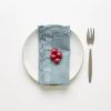 Linen Tales Servetten Set/2 Blue Fog
