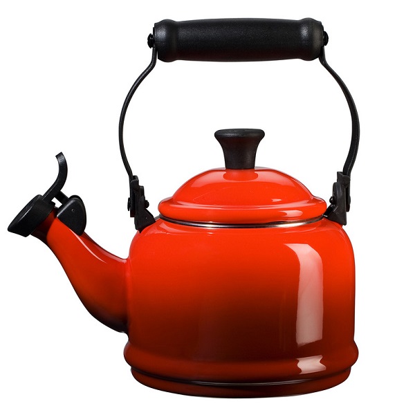 LE CREUSET - Demi - Fluitketel 1,10l Kersenrood