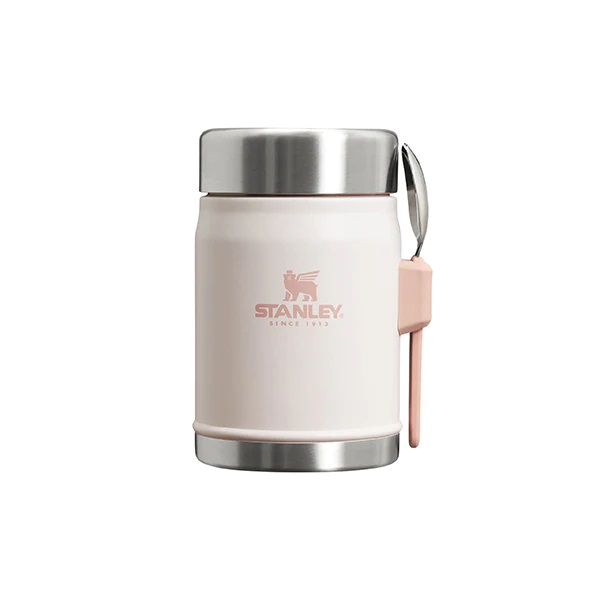 Stanley The Legendary Food Jar + Spork 0,4L - Thermosfles - Rose Quartz