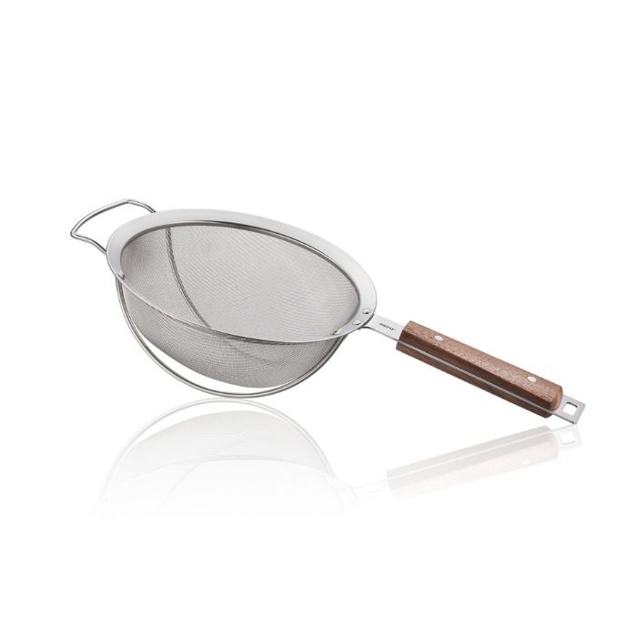 GEFU  Zeven - Zeef Rvs met houten greep 16cm