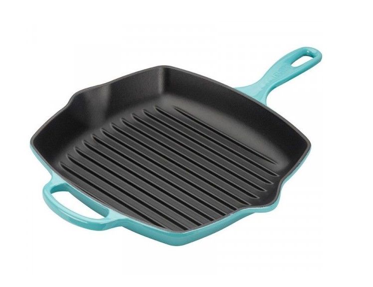 LE CREUSET - Signature - Grillpan 26cm Caribbean Blue