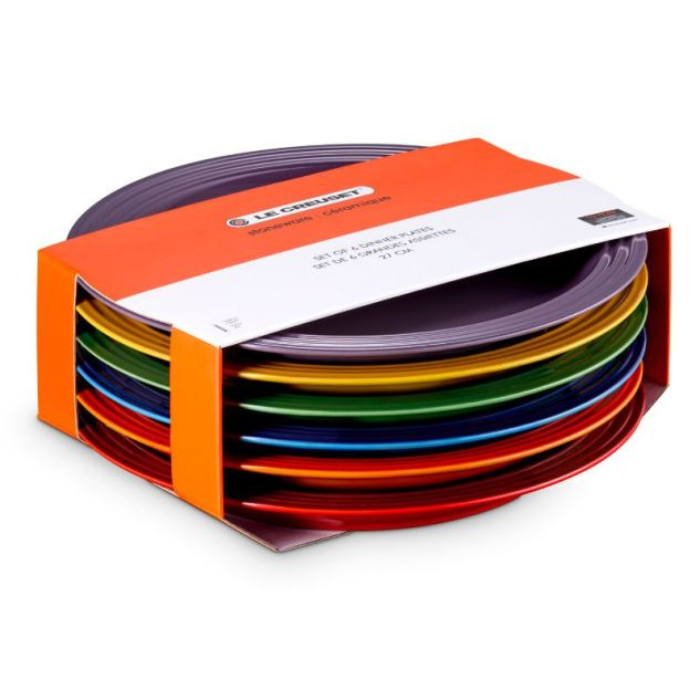 LE CREUSET - Vancouver - Dinerbord 27cm New Rainbow 6-dlg