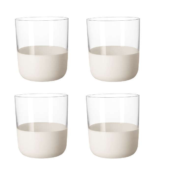 VILLEROY & BOCH - Manufacture Rock Blanc - Whiskeyglas 0,25l set/4
