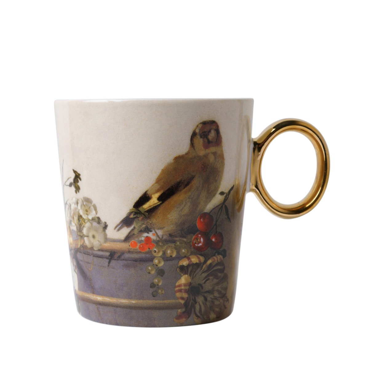 Mok Het Puttertje Pastel met gouden Oortje | Heinen Delfts Blauw | Souvenir