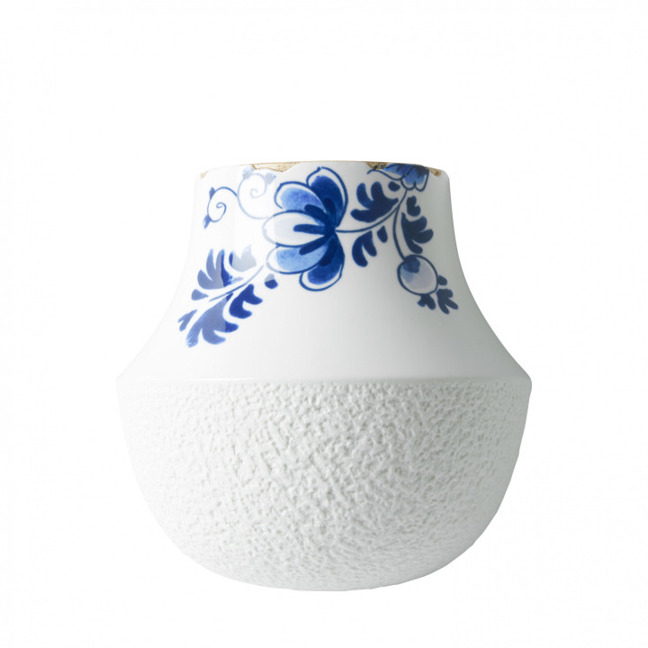 HEINEN - Blauw Bloesem - Muur Bloempot Nr.1