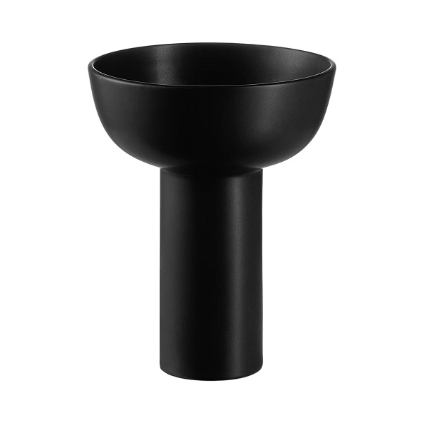 Blomus Miyabi vaas H21cm D17cm zwart
