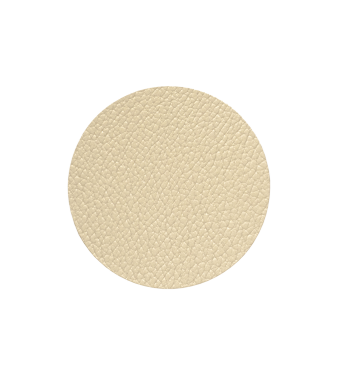 LIND DNA - Glass Mat Circle - Onderzetter 10cm Hippo Gold
