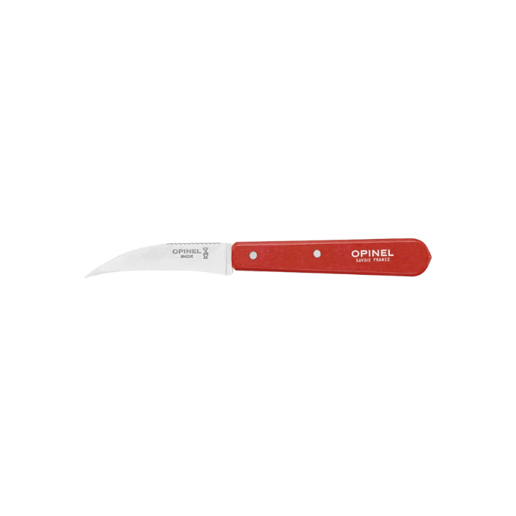 OPINEL - N.114 - Schilmes 7cm gebogen Rood