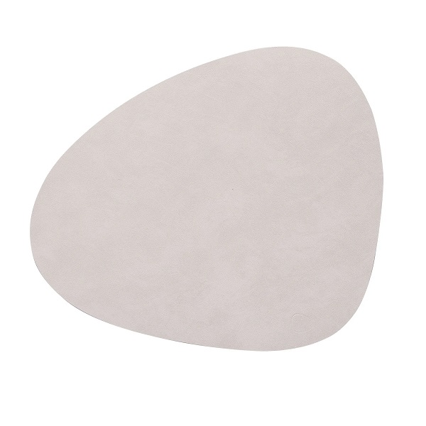 Lind Nupo placemat curve 37x44cm oyster white