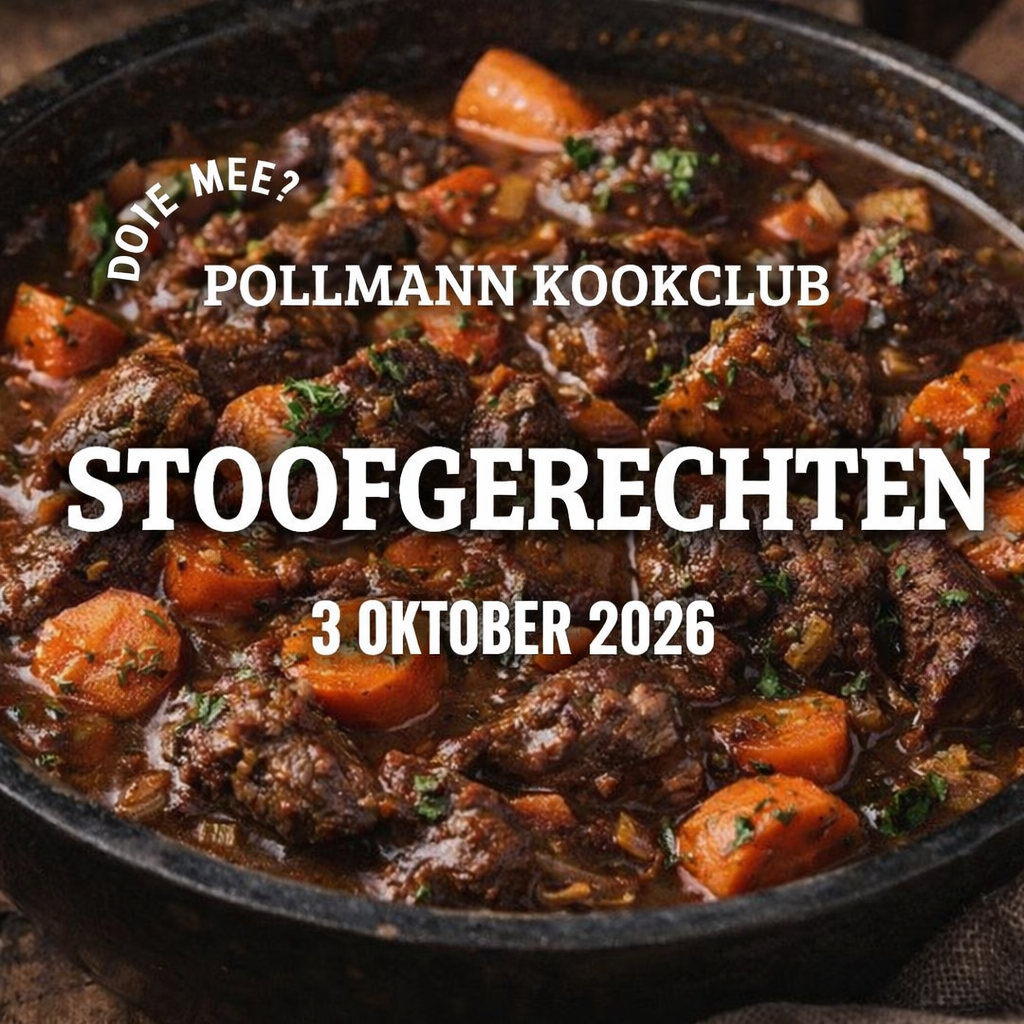 POLLMANN KOOKCLUB - Stoofgerechten 3 oktober 2026