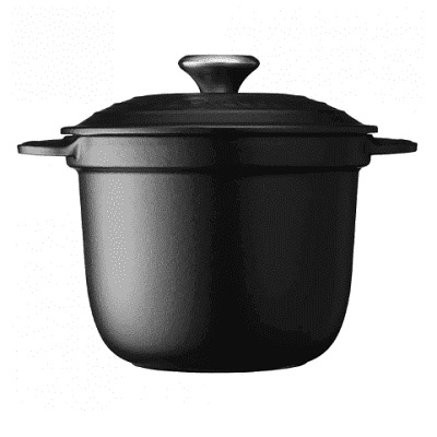 LE CREUSET - Signature - Cocotte Every Mat Zwart 18cm