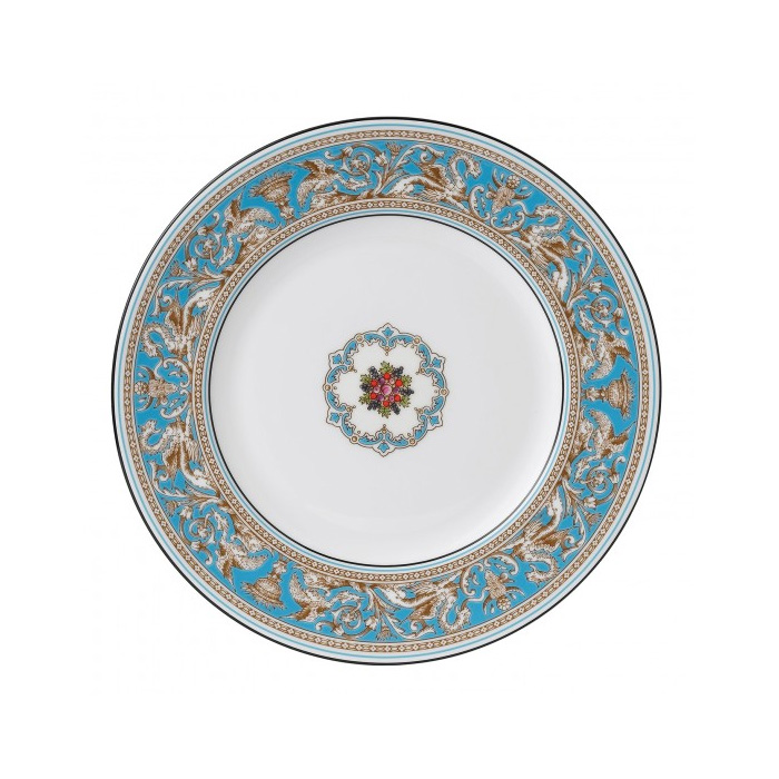WEDGWOOD - Florentine Turquoise - Dinerbord 27cm