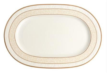 VILLEROY & BOCH - Ivoire - Vleesschaal ovaal 35cm