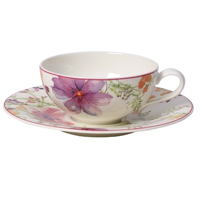 VILLEROY & BOCH - Mariefleur Tea - Theekop met Schotel 2-dlg