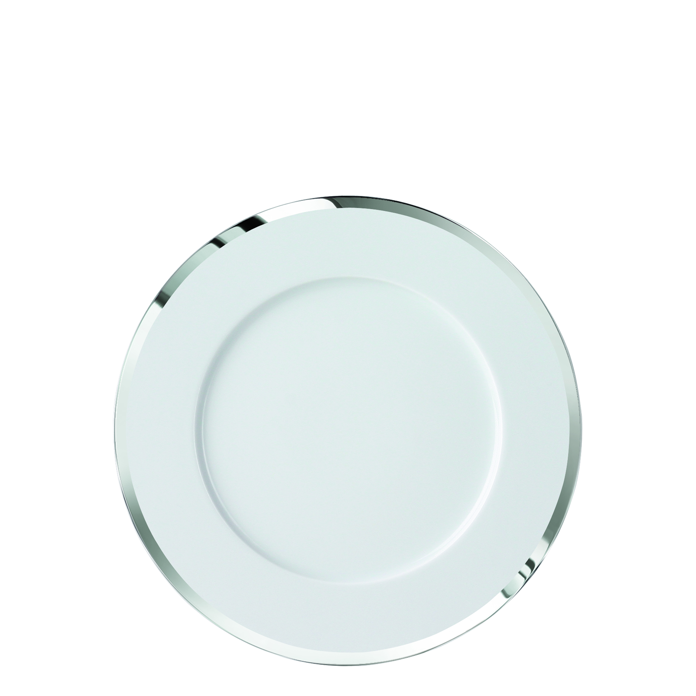 SIEGER - Treasure Platinum - Ontbijtbord met rand 23cm