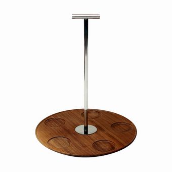 SIEGER - Buffet - Etagere walnotenhout 20cm