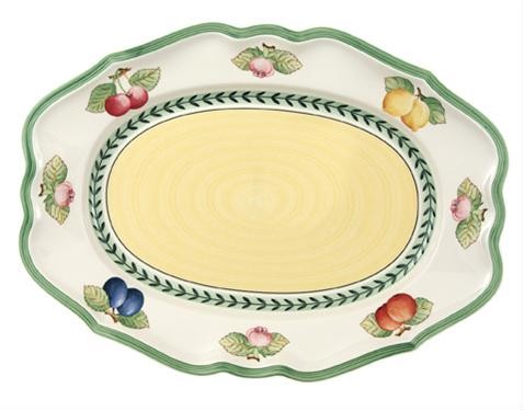 VILLEROY & BOCH - French Garden Fleurence - Vleesschaal ovaal 37cm