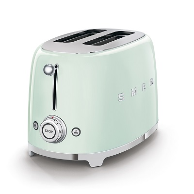 SMEG - Broodrooster - TSF01PGEU Broodrooster 2x2 Groen