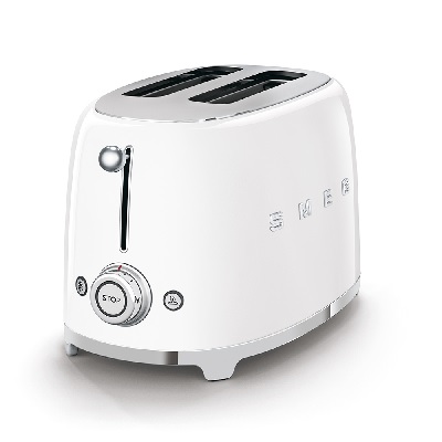SMEG - Broodrooster - TSF01WHEU Broodrooster 2x2 Wit