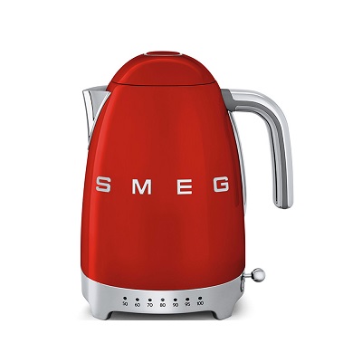 SMEG - KLF04CREU Variabele Waterkoker Rood
