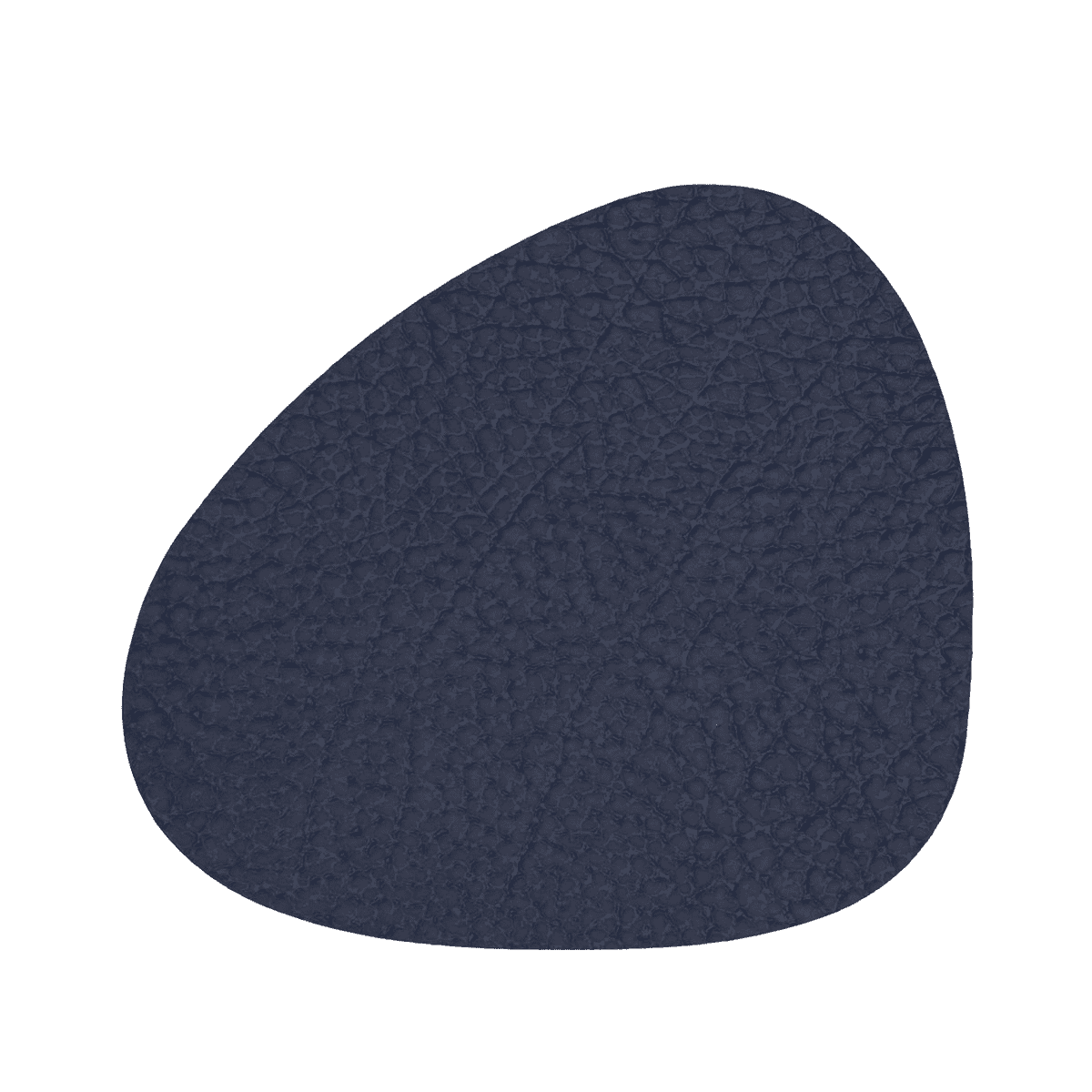 LIND DNA - Glass Mat C urve - Onderzetter 11x13cm Hippo Navy Blue