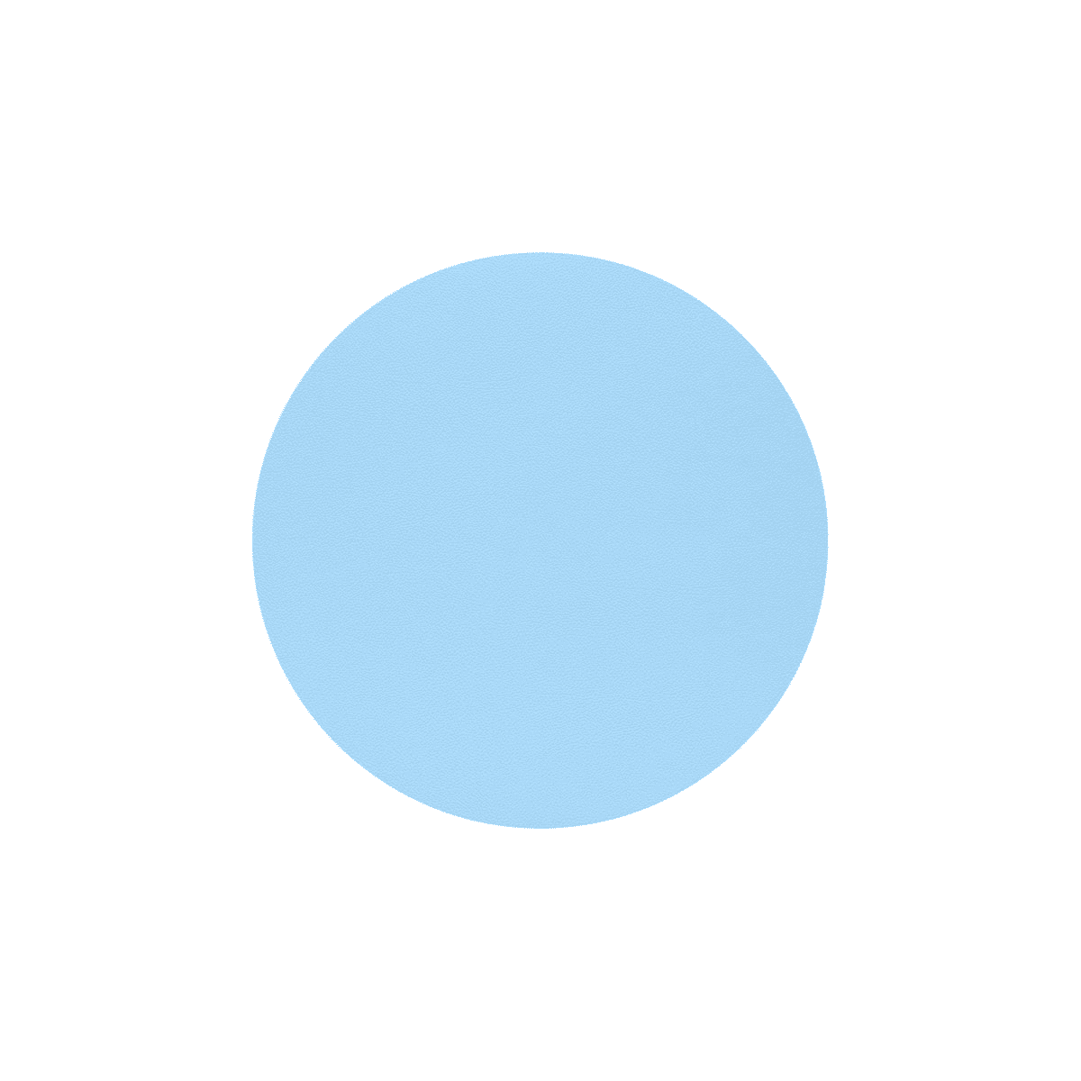 LIND DNA - Glass Mat Circle - Onderzetter 10cm Nupo Cool Blue