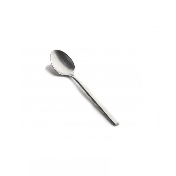 Set van 6 koffielepels pure mirror stonewash Pascale Naessens