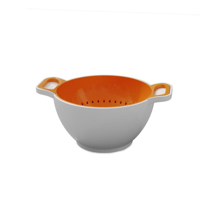 TREBONN - Vergiet -Fruittest oranje/wit 15cm