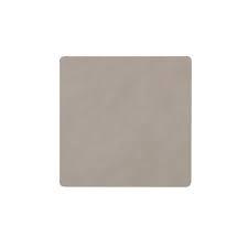 LIND DNA - Glass Mat Square - Onderzetter 10cm Nupo Light Grey