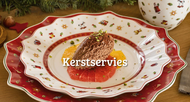 kerstservies