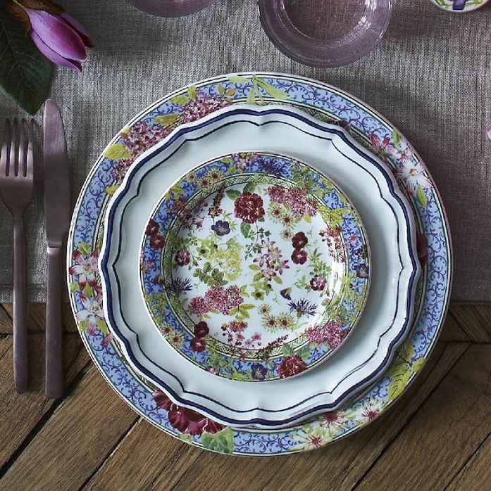Gien Millefleurs servies